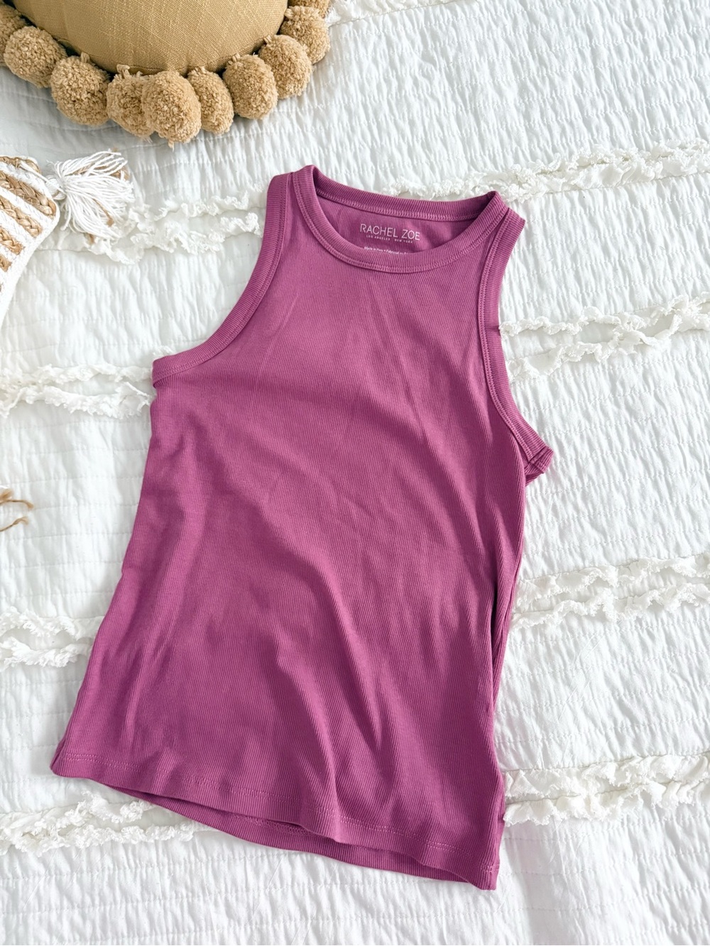 Purple tank top